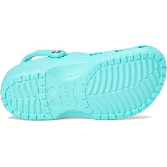 Crocs Blue Baby Classic Comfortable Littles Clogs Crocsfunlab Ankle Straps - Picture 3 of 7